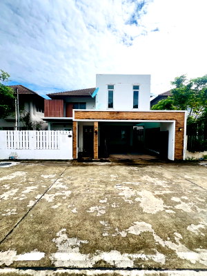 บ้านเดี่ยว นนทบุรี : ขายบ้านเดี่ยว 60 วา ติวานนท์38 ใกล้สนามบินน้ำ สี่แยกแคราย ติดรถไฟฟ้าสีชมพู