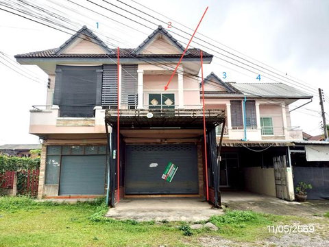SHOP HOUSE 22 Sq.w. Mae Chan Chiang Rai for 1.5M