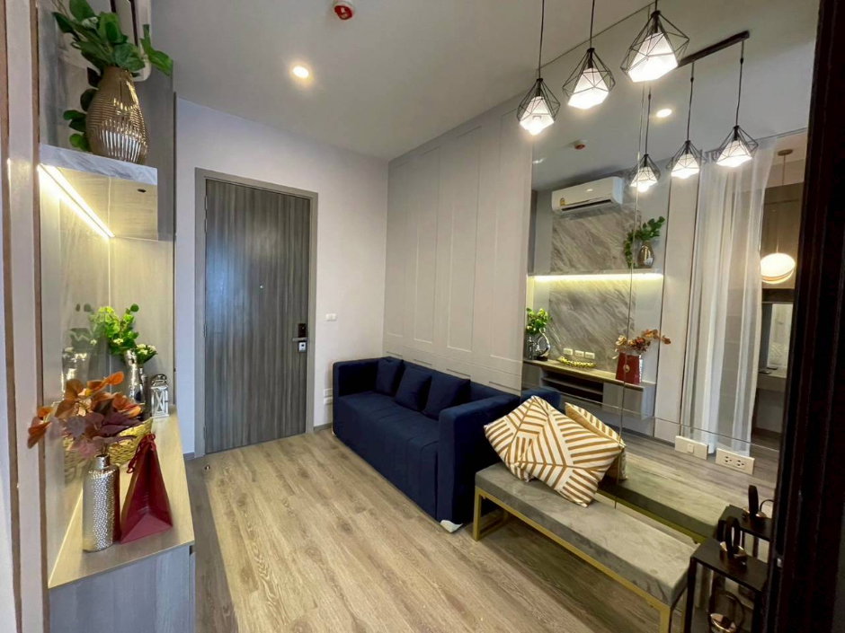รูป 📢 [ให้เช่า] ✨ ไนท์บริดจ์ ไพร์ม อ่อนนุช (Knightsbridge Prime Onnut) 27 ตร.ม. 1 ห้องนอน ชั้น 40 วิวสวยระดับ High-Zone ใกล้ BTS อ่อนนุช - รูปที่ 4/19