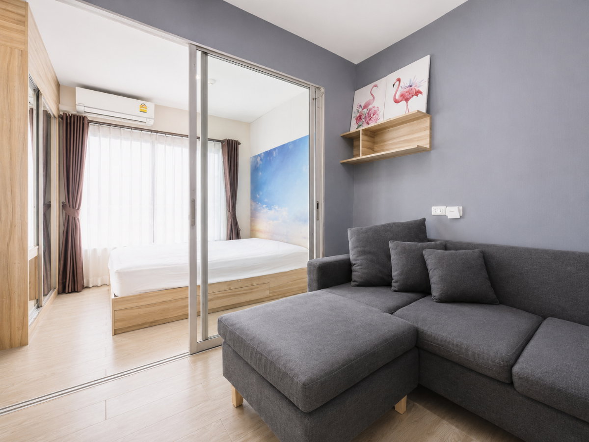 รูป 🟣ห้เช่าราคาพิเศษ 10,000.-🔴 Happy condo Donmueang the terminal 📲ติดต่อโทร/ไลน์ 099-289-1569 - รูปที่ 4/10
