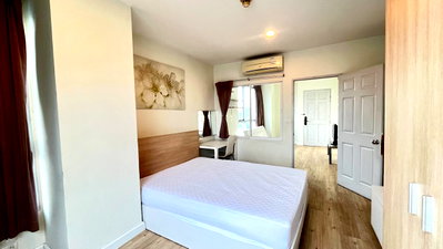 Condos for rent : P-44353 | Life @ Ratchada - Suthisan 🔥 High-Floor Condo for Rent with City View Near MRT Sutthisan – Washing Machine Included! 🔥