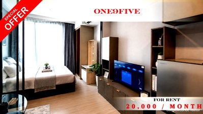 Condos for rent : 🍀🍀 Cozy Room 🍀 For Rent 📍 One 9 Five Asoke – Rama 9 🌸  🚆 Near MRT Rama 9 📲 Line: @rent2022 ✨ Ready to Move In 🔖 Property Code: A11585