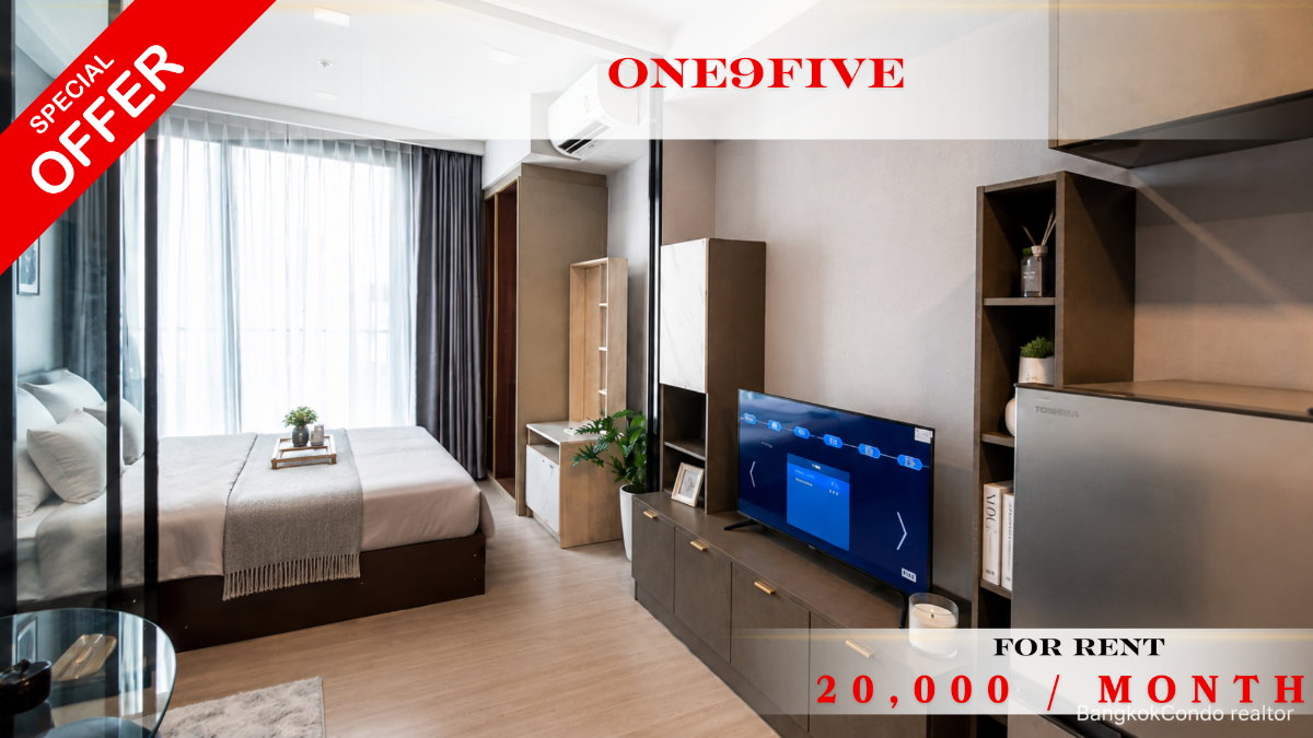 รูป 🍀🍀 Cozy room🍀 ให้เช่า📌 วัน ไนน์ ไฟว์ อโศก-พระราม 9 (Line:@rent2022)MRT พระราม9 ✨พร้อมเข้าอยู่ ✨ A11585 - รูปที่ 1/7