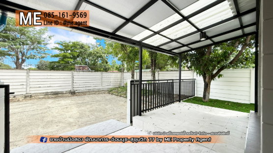 รูป ซื้อด่วน! ทาวน์เฮ้าส์ รีโนเวทใหม่ พฤกษาวิลล์ 57 พัฒนาการ 32 หลังมุม หน้าบ้านไม่ชนกับใคร เดินทางเข้าสุขุมวิทได้ง่าย โทร 064-954-9619 (TB61-27) - รูปที่ 6/22