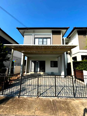 บ้านเดี่ยว เชียงใหม่ไนท์ซาฟารี : ขายบ้านแฝดหลังใหญ่  โครงการ กาญกนกวิลล์ 21 สันทราย เชียงใหม่ (H487) T.0946511456