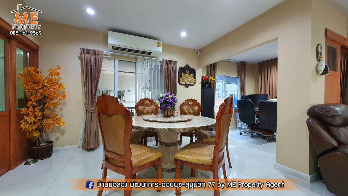 รูป ให้เช่า บ้านเดี่ยว ภัสสร เพรสทีจ  พัฒนาการ 38 ติดถนนเมน Built-in ครบ ใกล้ทองหล่อ และ BTS อ่อนนุช โทร 064-954-9619 (RBJ21-67) - รูปที่ 7/18