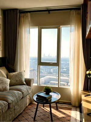 คอนโดให้เช่า : Regent Home 2 ห้องนอน ติด Bts บางนา