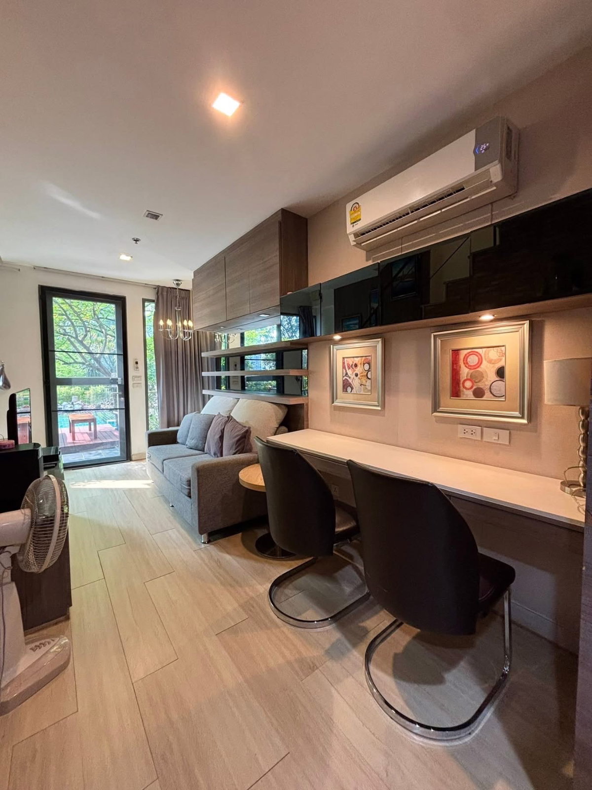 ให้เช่า Ideo mobi สุขุมวิท 81 duplex 1นอน 43 ตรม. เฟอร์ครบ 28000 บาท