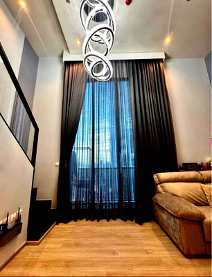 Condos for sale : For Sale – The Reserve Phahol Pradipat 🔥 Huge loss sale! 2-story loft unit, fully furnished, Everything in the unit is included.