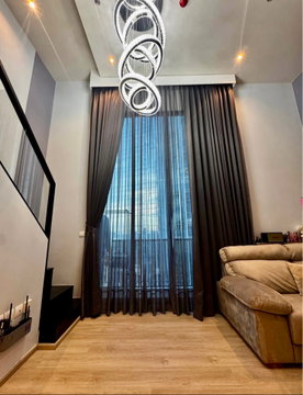 For Sale – The Reserve Phahol Pradipat 🔥 Huge loss sale! 2-story loft unit, fully furnished, Everything in the unit is included.