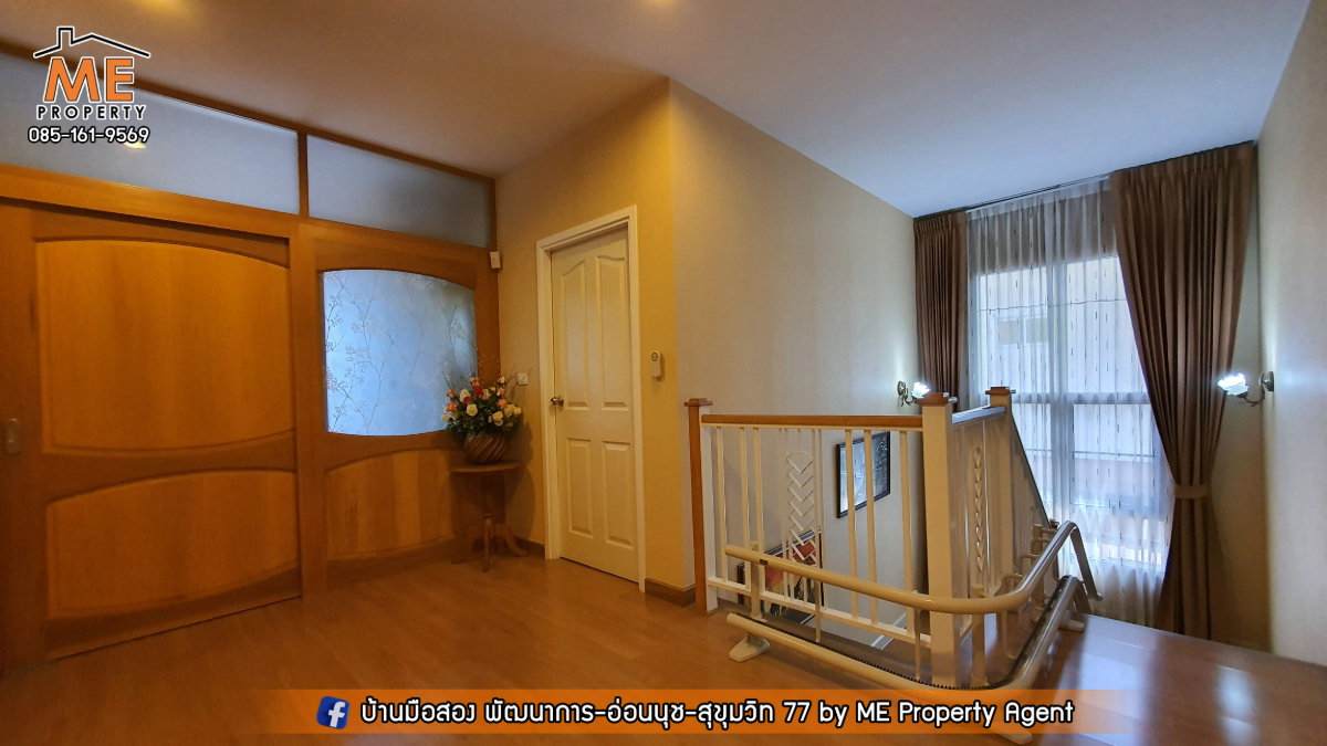 รูป ให้เช่า บ้านเดี่ยว ภัสสร เพรสทีจ  พัฒนาการ 38 ติดถนนเมน Built-in ครบ ใกล้ทองหล่อ และ BTS อ่อนนุช โทร 064-954-9619 (RBJ21-67) - รูปที่ 14/18