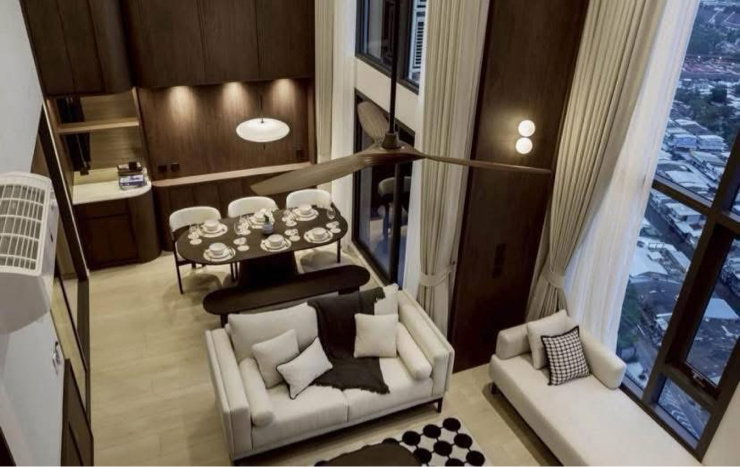 รูป ให้เช่า 🔥 Luxury Duplex วิวแม่น้ำ ✨ Life Rama 4 - Asoke ✨Line ID @034etfin 📲 3 ห้องนอน 2 ห้องน้ำ 🔥พร้อมเข้าอยู่ โทรด่วน 064-665-7851 - รูปที่ 9/27