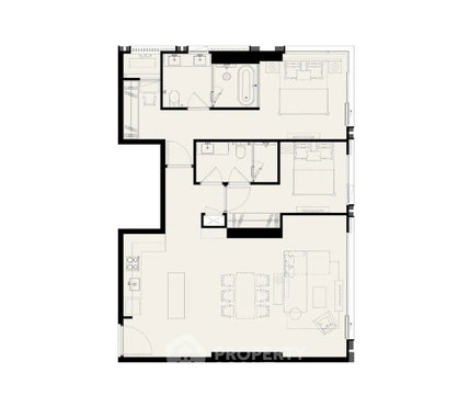 คอนโด 2-ห้องนอน ที่ รอม คอนแวนต์ ใกล้ BTS ศาลาแดง (ID 2995817)