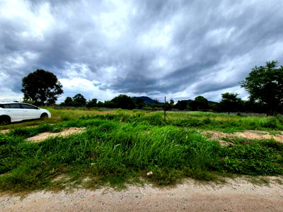 Land for sale Mae Ram Phueng Beach : Land for sale, 1 rai, leveled and ready for construction. Located next to a public road in Tambon Phe, Mueang Rayong District.