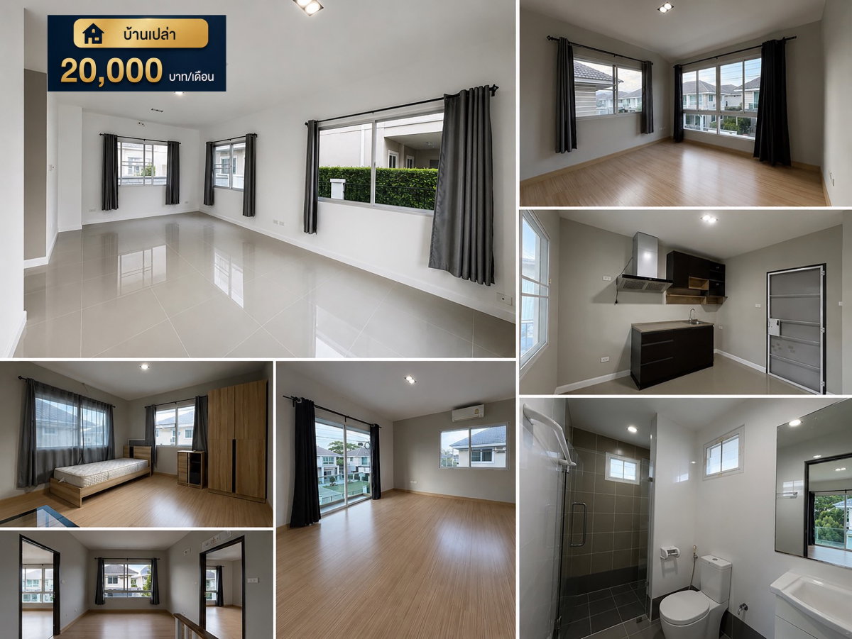 รูป ให้เช่าบ้านเดี่ยว 2 ชั้น ในโครงการบ้านกาญจน์กนก 12 เฟส 2 เชียงใหม่ ใกล้โรงพยาบาลกรุงเทพ (R1229) T.0946511456 - รูปที่ 3/9