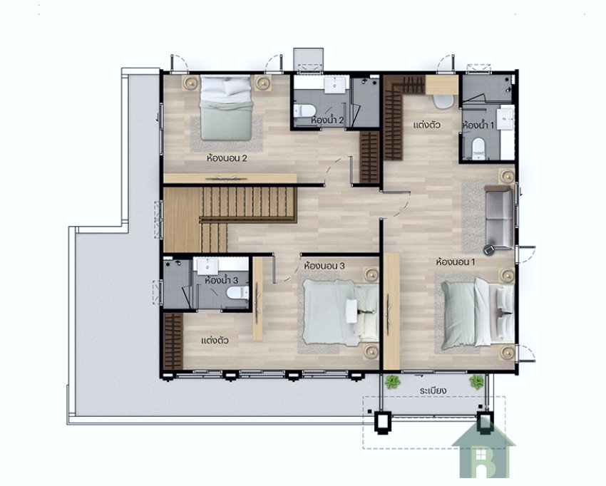 picture Setthasiri Serithai | Brand New Detached 4 Bed House - 14/20