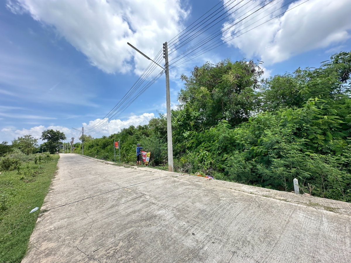 รูป ขายที่ดิน ติดแม่น้ำปราณบุรี ใกล้ถนนเพรชเกษม เขาน้อย ปราณบุรี ประจวบ - รูปที่ 1/2