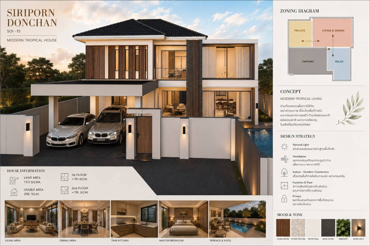 รูป 🏡🏊‍♂️ ขาย Pool Villa ศิริพร ดอนจั่น เชียงใหม่ | บ้านเดี่ยว 2 ชั้น Fully Furnished พร้อมเครื่องใช้ไฟฟ้าครบ ฟรีค่าโอน พร้อมเข้าอยู่ ก.ย. 2026 - รูปที่ 28/28