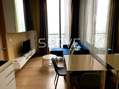 Condos for rent : 🔥24K🔥 - 1 Bed 33.49 sq.m. High Fl. 35+ Good Location Close to BTS Asok & MRT Sukhumvit 550 m. at Noble BE19 Condo / For Rent