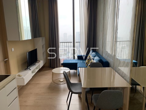🔥24K🔥 - 1 Bed 33.49 sq.m. High Fl. 35+ Good Location Close to BTS Asok & MRT Sukhumvit 550 m. at Noble BE19 Condo / For Rent