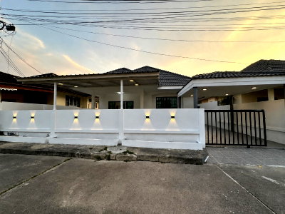บ้านเดี่ยว ศรีราชา ชลบุรี : ขายบ้านเดี่ยว หมู่บ้านพนาวัลย์นคร หนองขาม ศรีราชา ทำเลดี หน้าอยู่ 