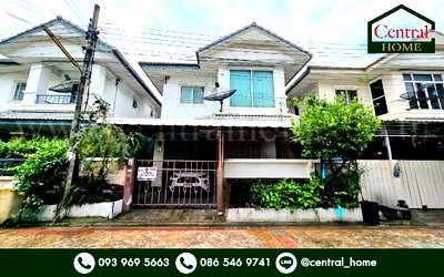 บ้านเดี่ยว ม.รังสิต : บ้านเดี่ยว ดอนเมือง โครงการแฮปปี้โฮม ซอยช่างอากาศอุทิศ 10 ทำเลดี พร้อมอยู่ ราคาถูก