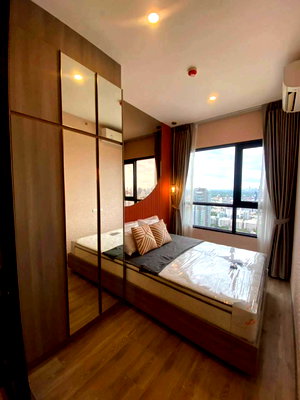 คอนโดให้เช่า : 📢 [ให้เช่า] ✨ ไนท์บริดจ์ ไพร์ม อ่อนนุช (Knightsbridge Prime Onnut) 27 ตร.ม. 1 ห้องนอน ชั้น 40 วิวสวยระดับ High-Zone ใกล้ BTS อ่อนนุช