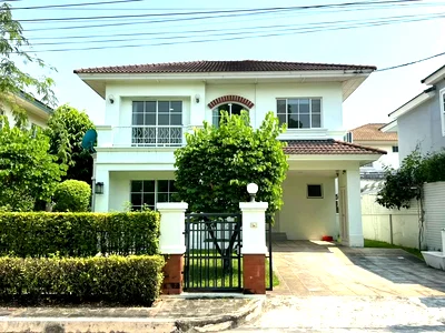 เช่าบ้านเดี่ยว สนามบินสุวรรณภูมิ : บ้านเดี่ยวให้เช่า 3 ห้องนอน ในโครงการ มัณฑนา อ่อนนุช-วงแหวน 6466410