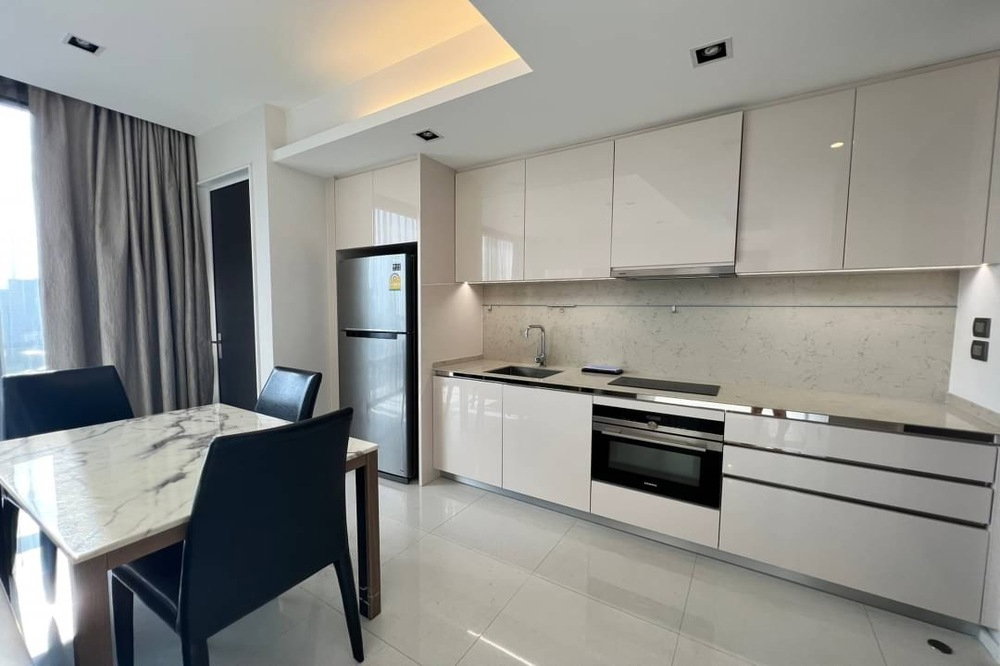 รูป 🔥 เช่าด่วน วิวแม่น้ำ !! The Bangkok Sathorn, 1 ห้องนอน, 1 ห้องน้ำ, ชั้นสูง 23++, ห้องหายาก !!🔥Code C20221201563 แต่งครบ, พร้อมเข้าอยู่📣📣 - รูปที่ 3/9