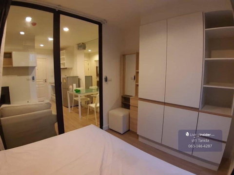 Rent: The Nest Sukhumvit 22, 1 bedroom, 19,000 THB. Near BTS Phrom Phong and MRT Queen Sirikit. Fully furnished. Line: @551txomc