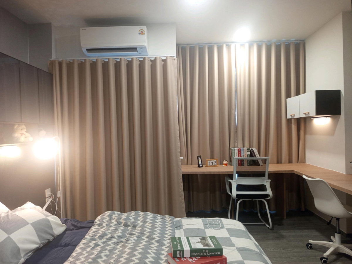 picture ðĨ Modiz Avantgarde - Beautiful high-floor unit near Kasetsart University, only 12,000 THB! âĻ Studio, 23.4 sq.m., 19th floo ready to move in. - 7/14