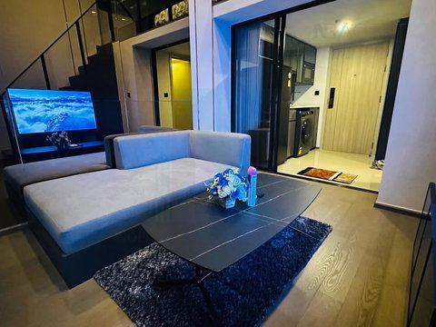 For Rent Condo PARK ORIGIN CHULA - SAMYAN Building 1, Floor 17,Duplex, Room size 35.00 sqm