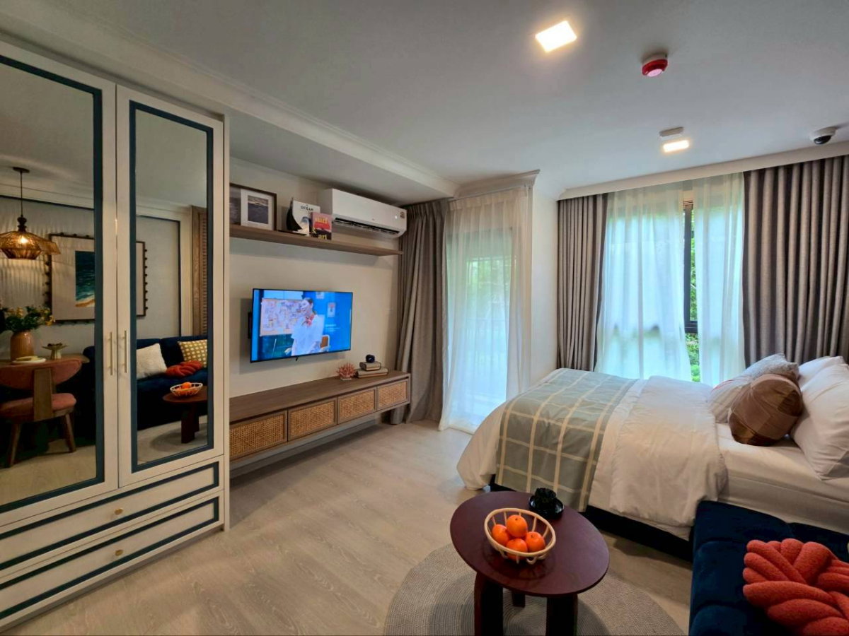 รูป 🛑อัปเดตข้อมูลจากโครงการ ดีคอนโด วีเต พัทยา 1 bedroomได้ถูกจับจองเกือบเต็มจำนวนแล้ว ติดต่อสอบถามยูนิตคงเหลือได้ทันที📞 093-1681685🟢Line: @wsrcondo - รูปที่ 3/8