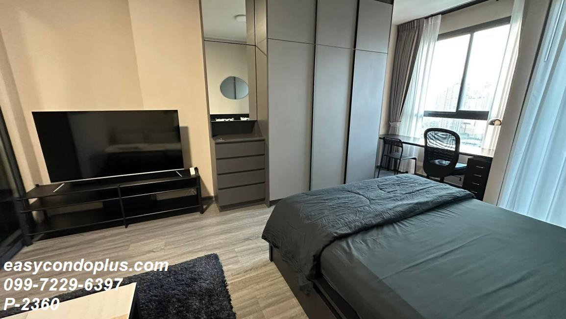 รูป P-2360 IDEO Sukhumvit - Rama 4 (ไอดีโอ สุขุมวิท - พระราม 4) สตูดิโอชั้นสูง ใกล้ BTS พระโขนง 22,000 บาท | Line Id: @easycondoplus | 099-229-6397 - รูปที่ 4/6