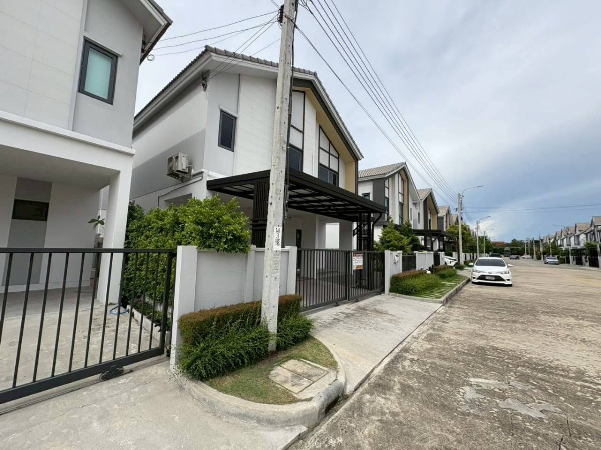 รูป ให้เช่า บ้านเดี่ยว SENSE Village บางนา-สุวรรณภูมิ หน้ากว้าง: 8 เมตร – จอดรถได้ 2 คัน 4นอน 3น้ำ 39.2 ตารางวา - รูปที่ 13/19