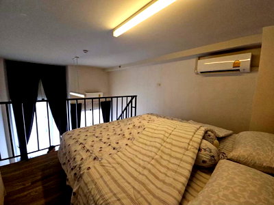 Condos for rent : Blossom Condo @ Fashion Beyond 🔥 Modern Duplex Condo | Near Fashion Island | Pink Line MRT Access | THB 10,500/Month