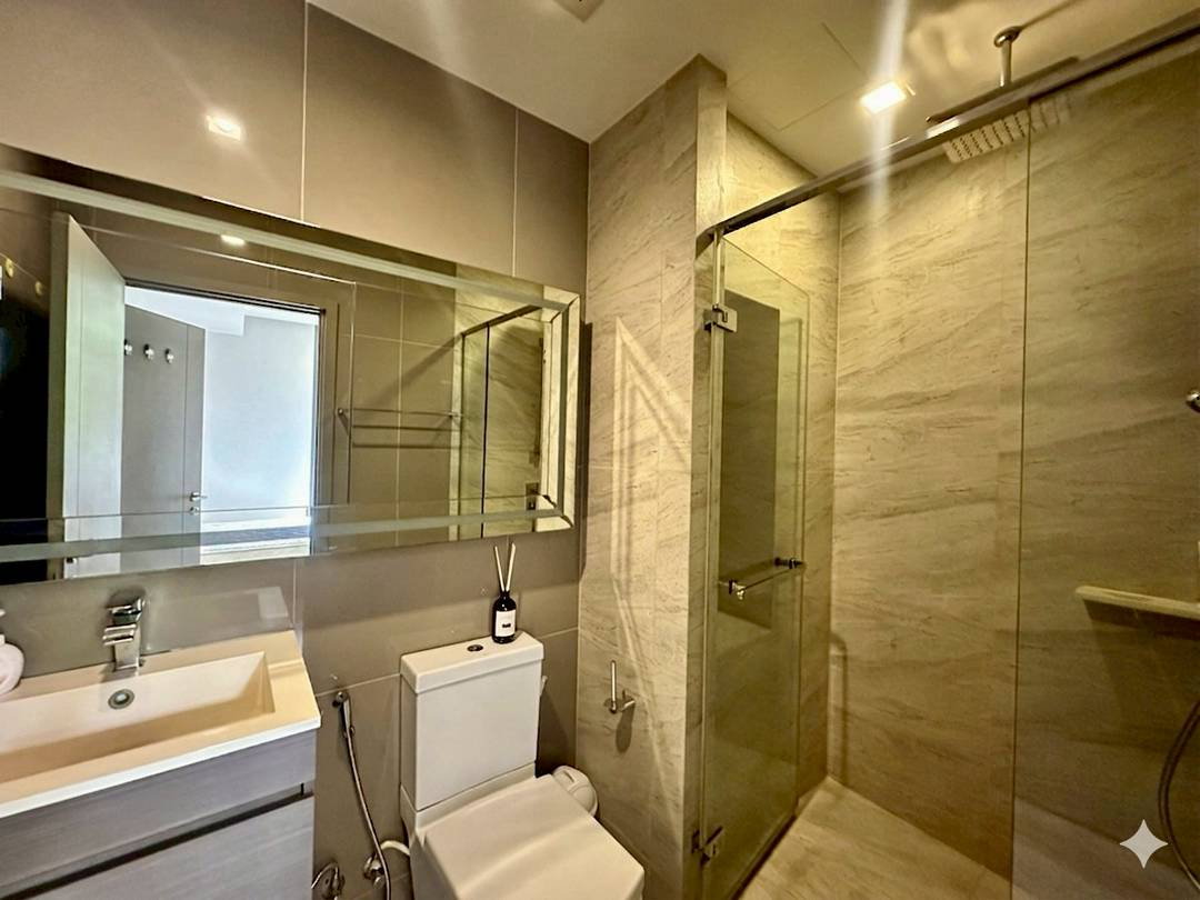 รูป Mori Haus | ให้เช่า 1 ห้องนอน ตกแต่งสวย วิวสวนสีเขียว ใกล้ รร.นานาชาติ ในโครงการ T77 - รูปที่ 7/7