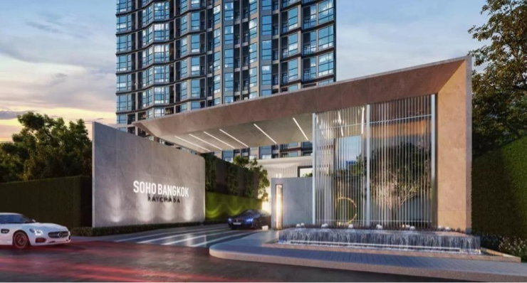 รูป 📌For Sale SOHO BANGKOK RATCHADA 📌 One Bed size 26.12 sqm ราคา 3.67 ลบ🌈 - รูปที่ 10/24