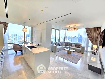 Condos for rent : 2-BR Condo, Four Seasons Private Residences Bangkok, BTS Saphan Taksin (ID 2997362)