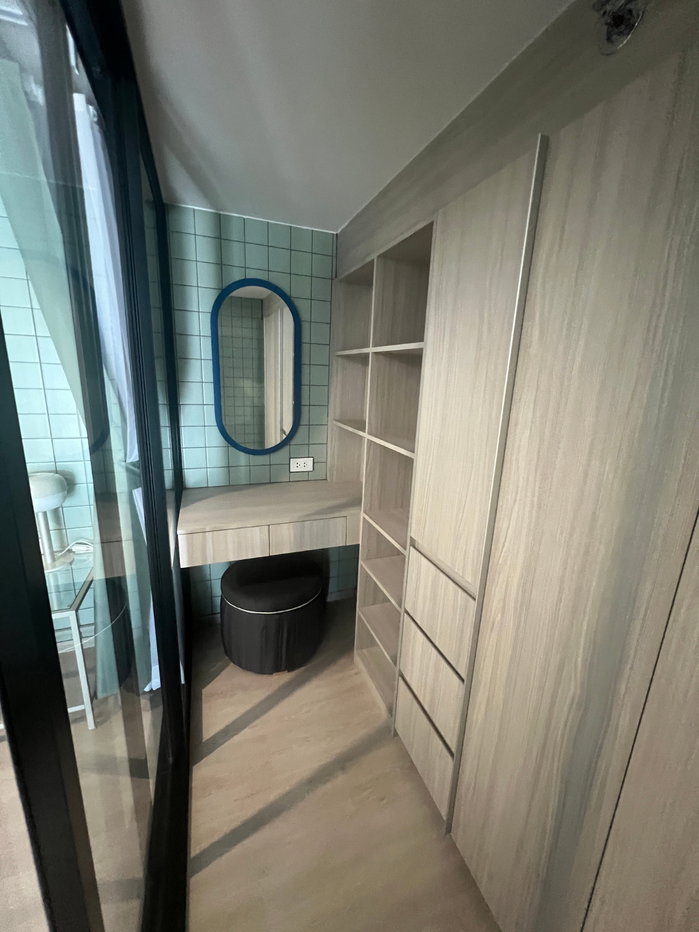 picture ðĨ Origin Plug & Play E22 Station Duplex Unit, High Floor, Only 19,000 THB âĻ 38 sq.m., 25th floor, high ceiling, 2-level city view, ready to move in. - 7/8