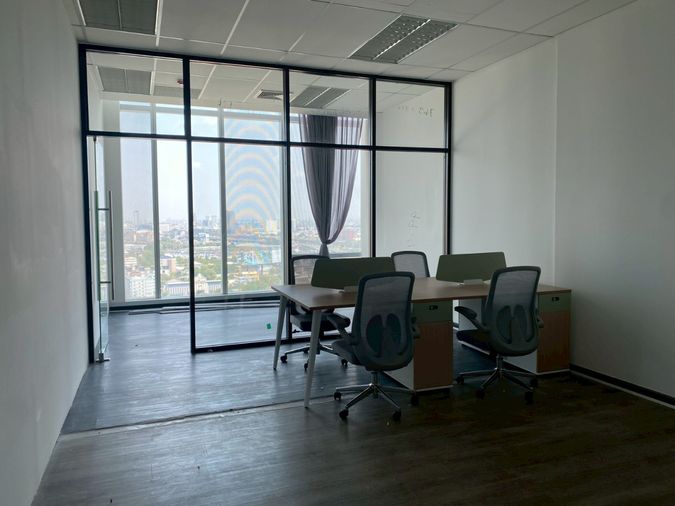 OK Space @Major Tower Rama9 43sqm Office Space For RENT Near Airport Link Ramkhamhaeng Fully Furnished Ready to Use