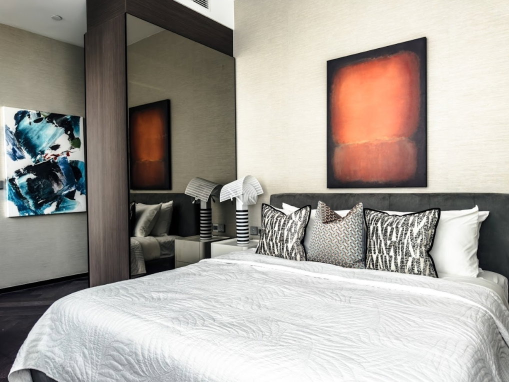 picture Condo for RENT : The Esse Sukhumvit 36 𝐒𝐢𝐳𝐞 : 75 sqm. 2 Bed / 2 Bath / City view 𝐅𝐥𝐨𝐨𝐫 : 21st Fully furnished - 5/18