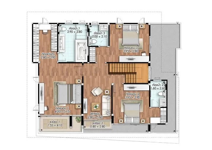 รูป ขาย บ้านเดี่ยว 5 ห้องนอน ในโครงการ เศรษฐสิริ ศรีนครินทร์ – พระราม 9 36777 - รูปที่ 23/23