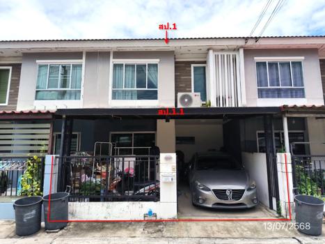 รูป ทาวน์เฮ้าส์ 17.5 ตร.วา พฤกษาวิลล์ 61 บางใหญ่-นครอินทร์ บางใหญ่ นนทบุรี 1.6M - รูปที่ 11/14