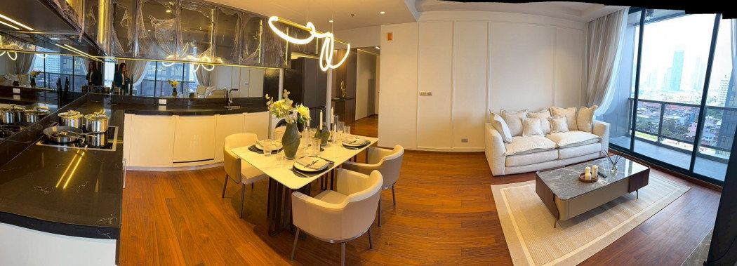 รูป For Sale | Altitude Symphony Charoenkrung Unit 12A06 | 3 Bedrooms | Fully Furnished - รูปที่ 3/6