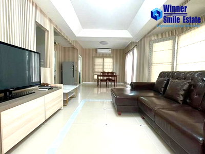 Houses for sale Bang Bo Samut Prakarn : Single house for sale, Pruksalada Bangna, in the soi near ABAC Bangna University (Bang Bo).