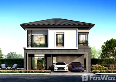 Houses for sale Suwannaphum International Airport : 4 Bedroom House for sale at Grand Britania Rama 9 - Krungthep Kreetha  2008835