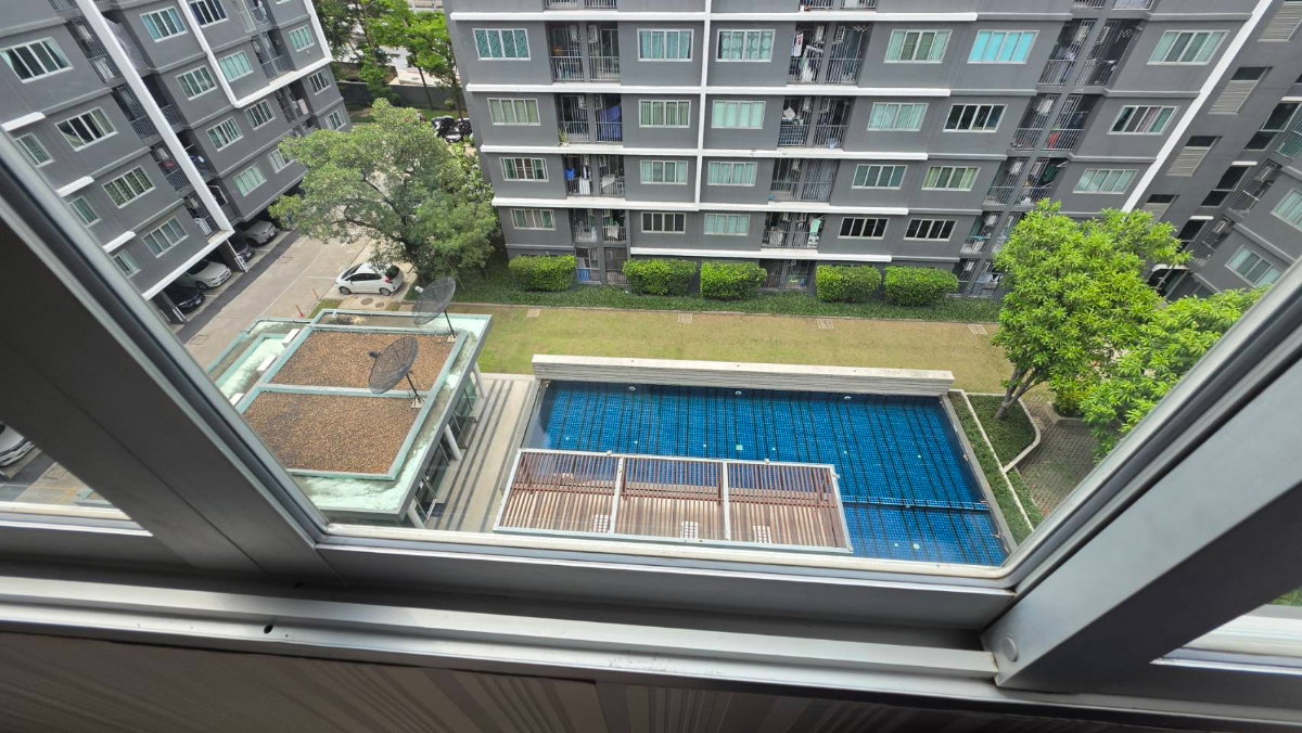 รูป ขายคอนโด ดีคอนโด อ่อนนุช – สุวรรณภูมิ อาคาร B ชั้น 7 สตูดิโอ ขนาด 29 ตรม วิวสระว่ายน้ำ ใกล้ โรบินสัน ไลฟ์สไตล์ ลาดกระบัง - รูปที่ 7/7
