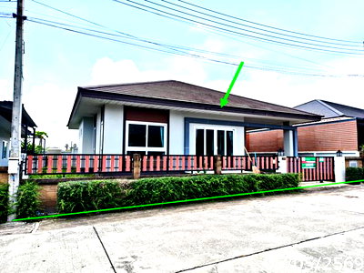 บ้านเดี่ยว 56.3 ตร.วา อภิลาภแลนด์ นิคมพัฒนา ระยอง 2.9M