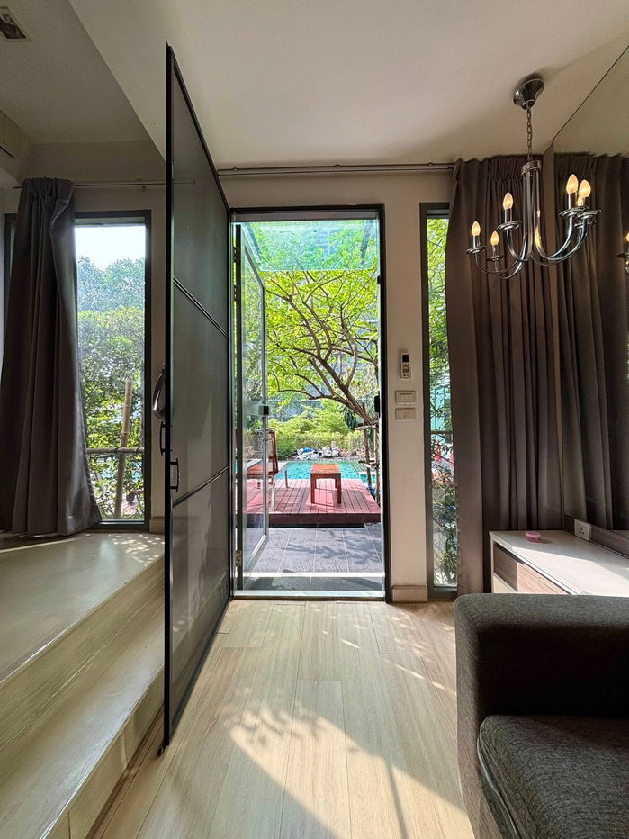 รูป ไอดีโอ โมบิ สุขุมวิท 81 ห้องสองชั้นสุดกว้าง พร้อมเฟอร์นิเจอร์และวิวที่สวยงาม 1 ห้องนอน 1 ห้องน้ำ - รูปที่ 17/17